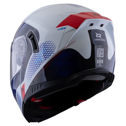 Casco Xsports 166 Toursafe Blanco Brillante