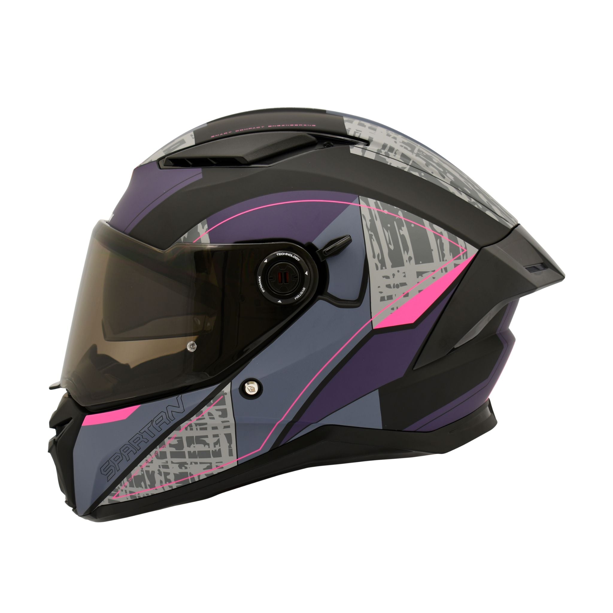Casco SPARTAN PANTHER DETROIT Rosa