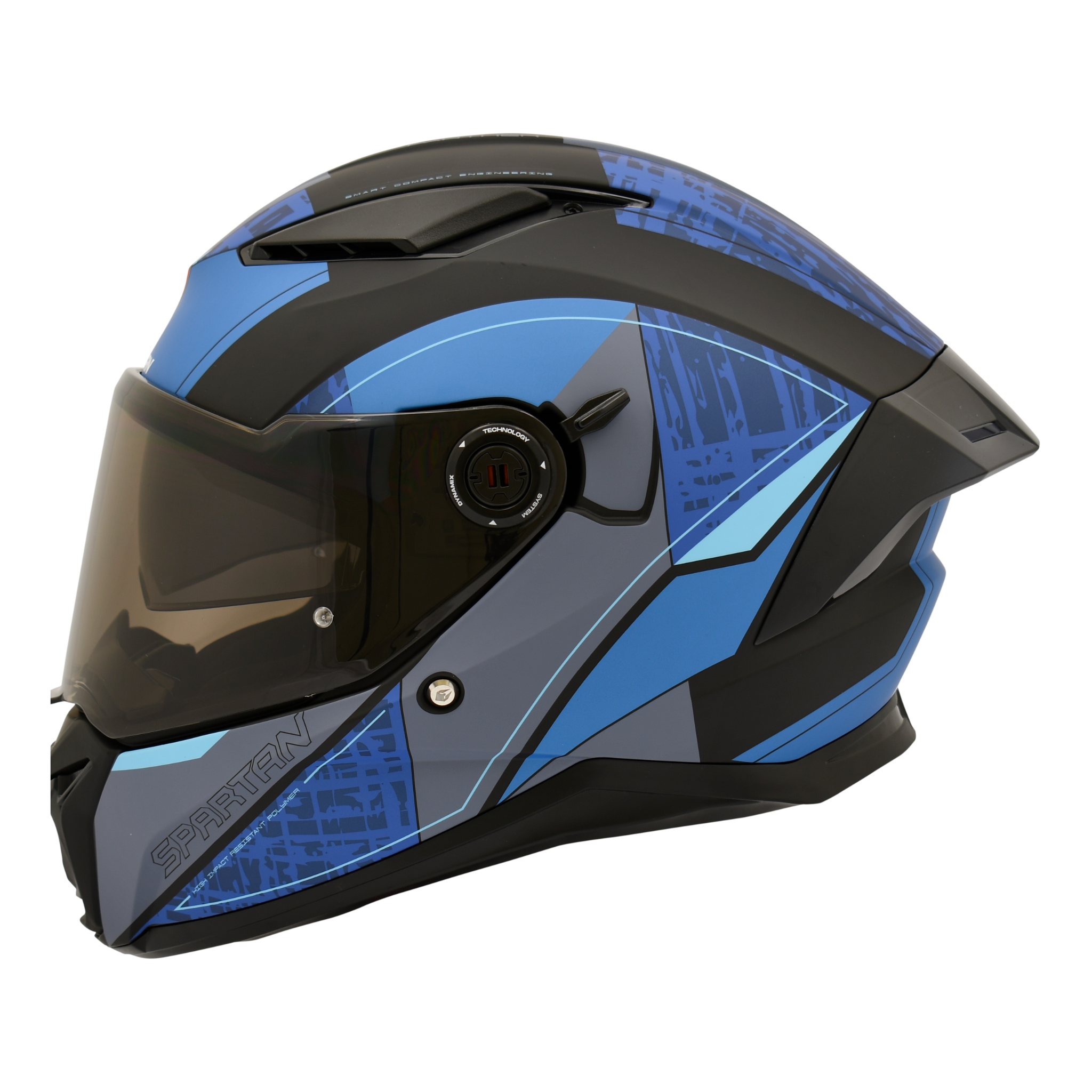 Casco SPARTAN PANTHER DETROIT Azul