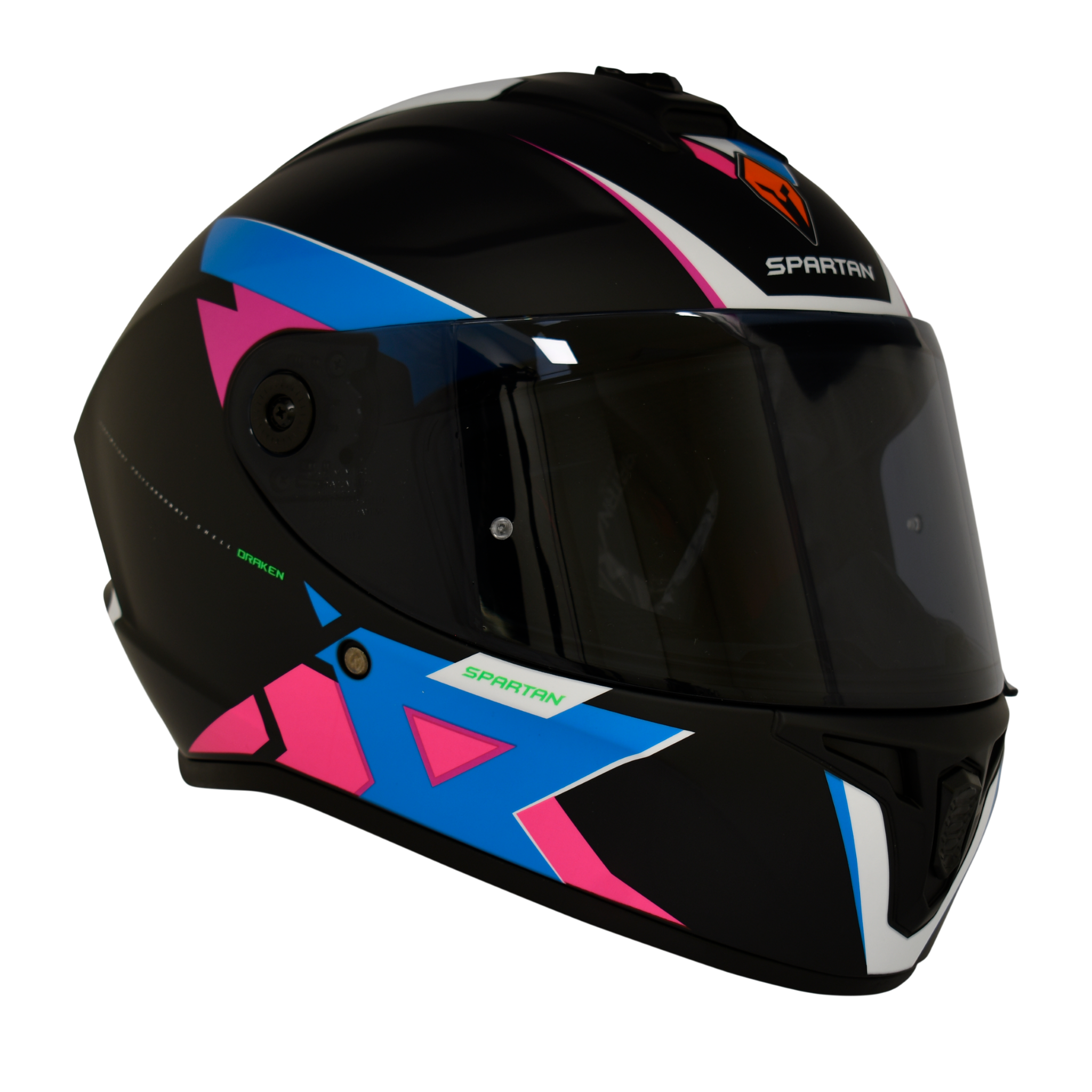 Casco  Spartan Draken  Frantic Rosa