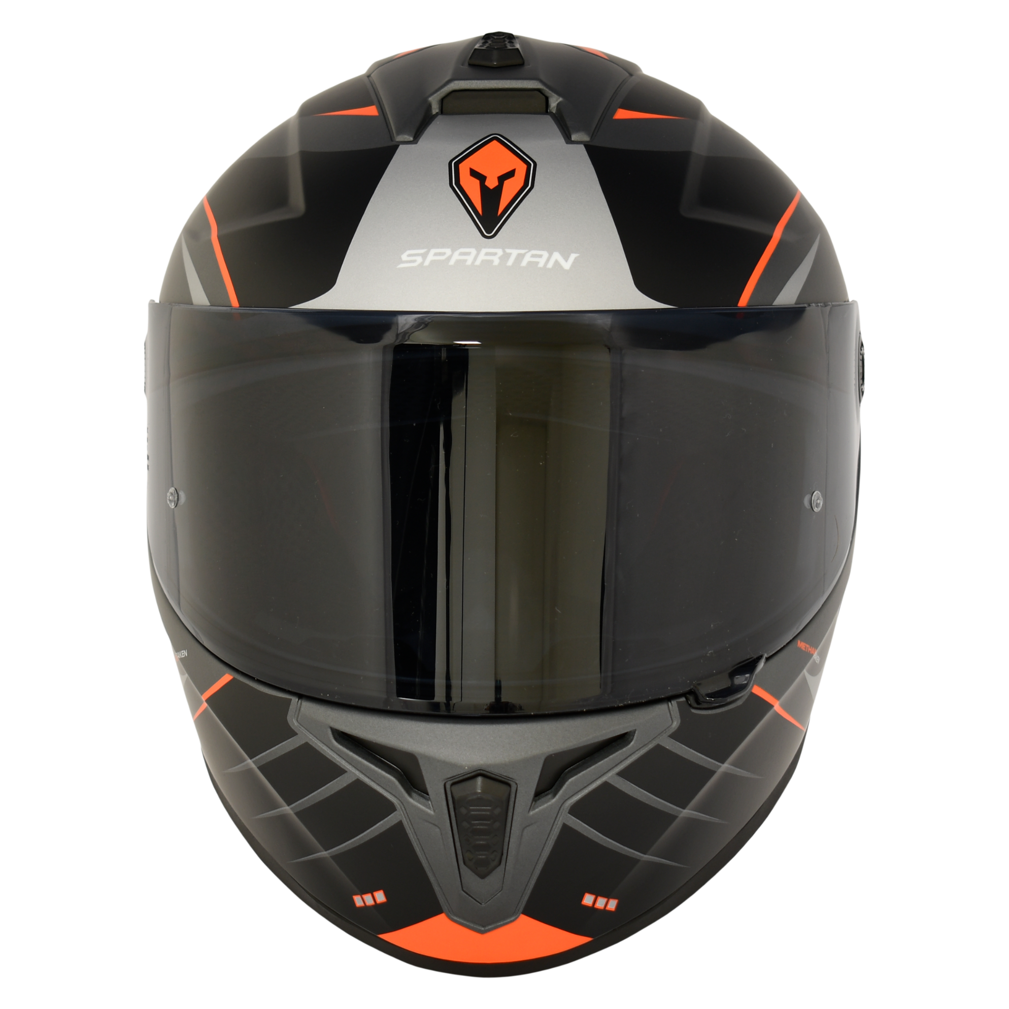 Casco Spartan Draken S Methane Gris Rojo