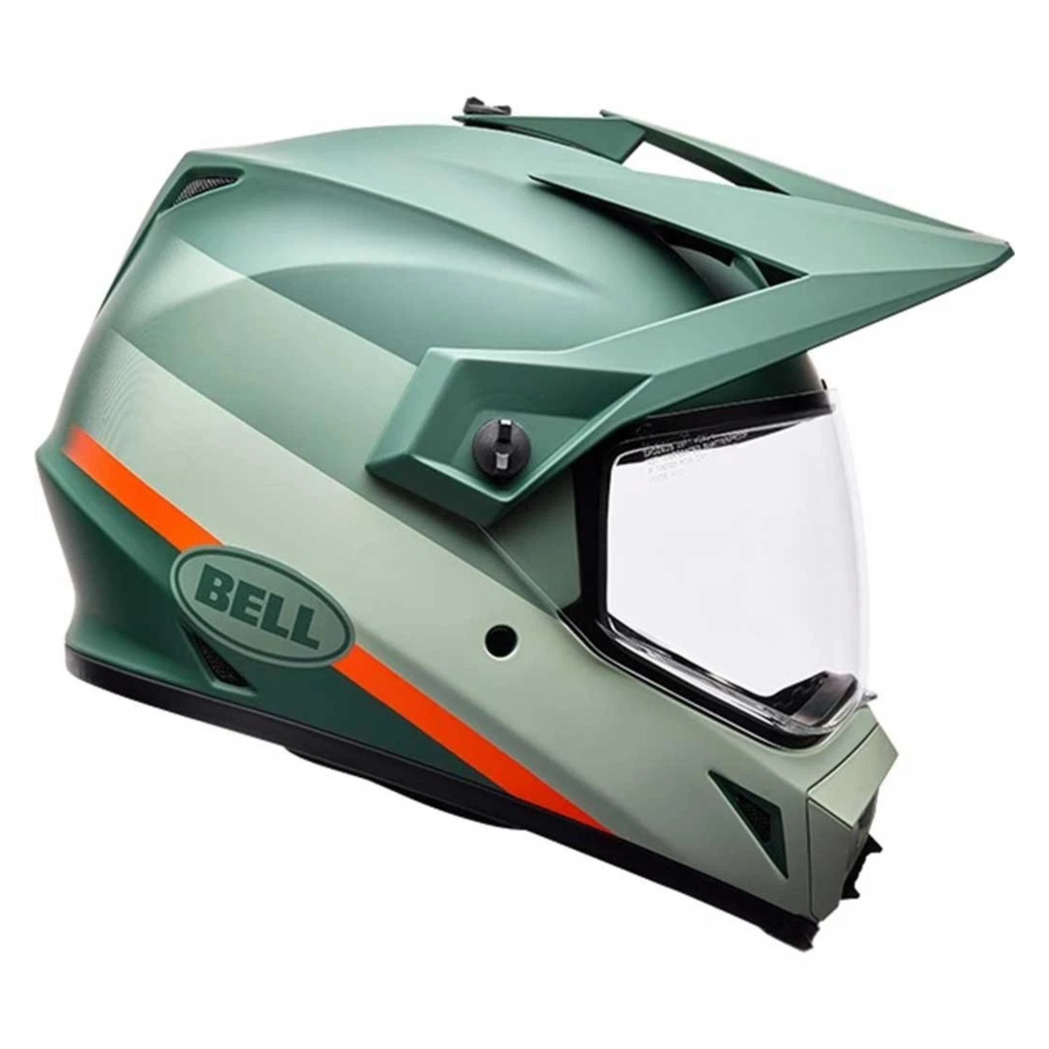 Casco BELL MX-9 Adventure Verde Naranja