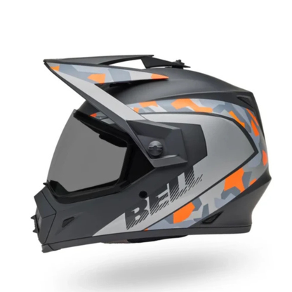 Casco BELL MX-9 Adventure Mips Gris Naranja (M)