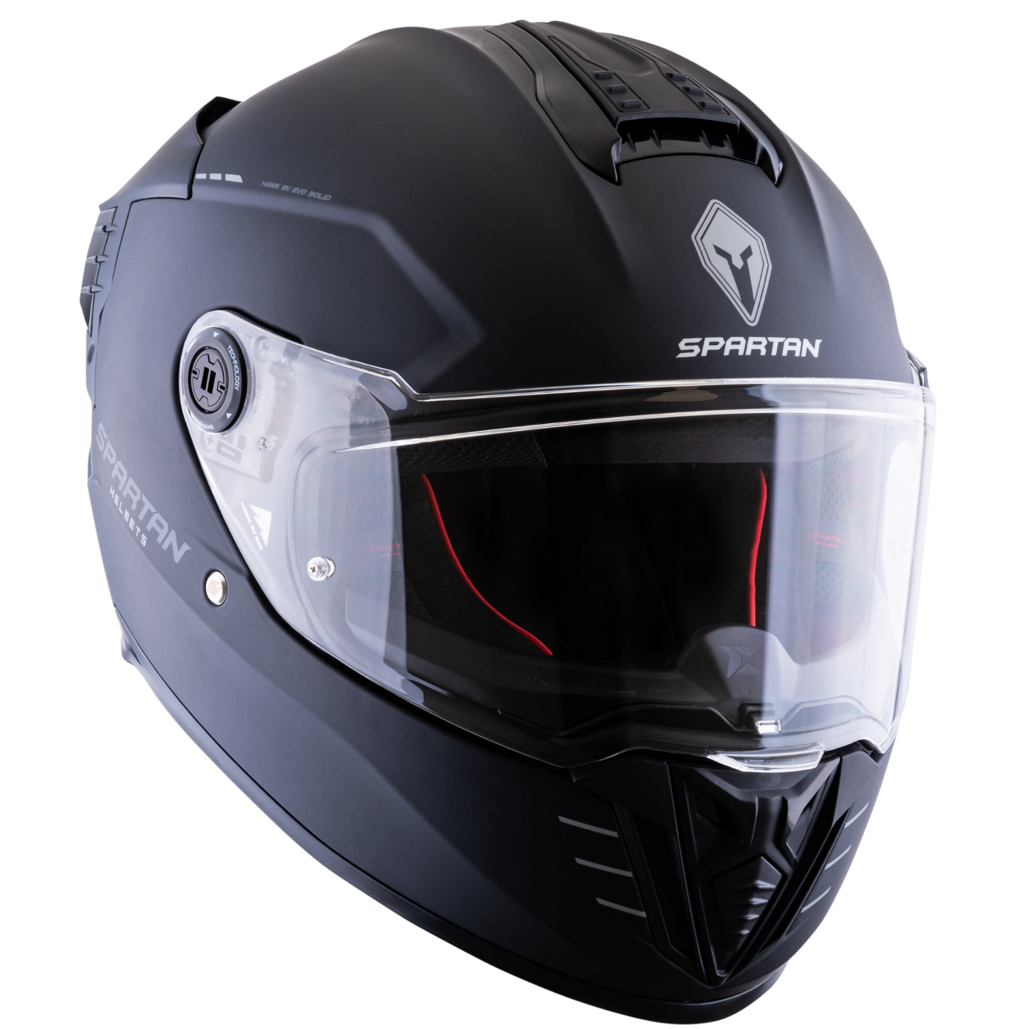 Casco Spartan Hawk Evo Negro