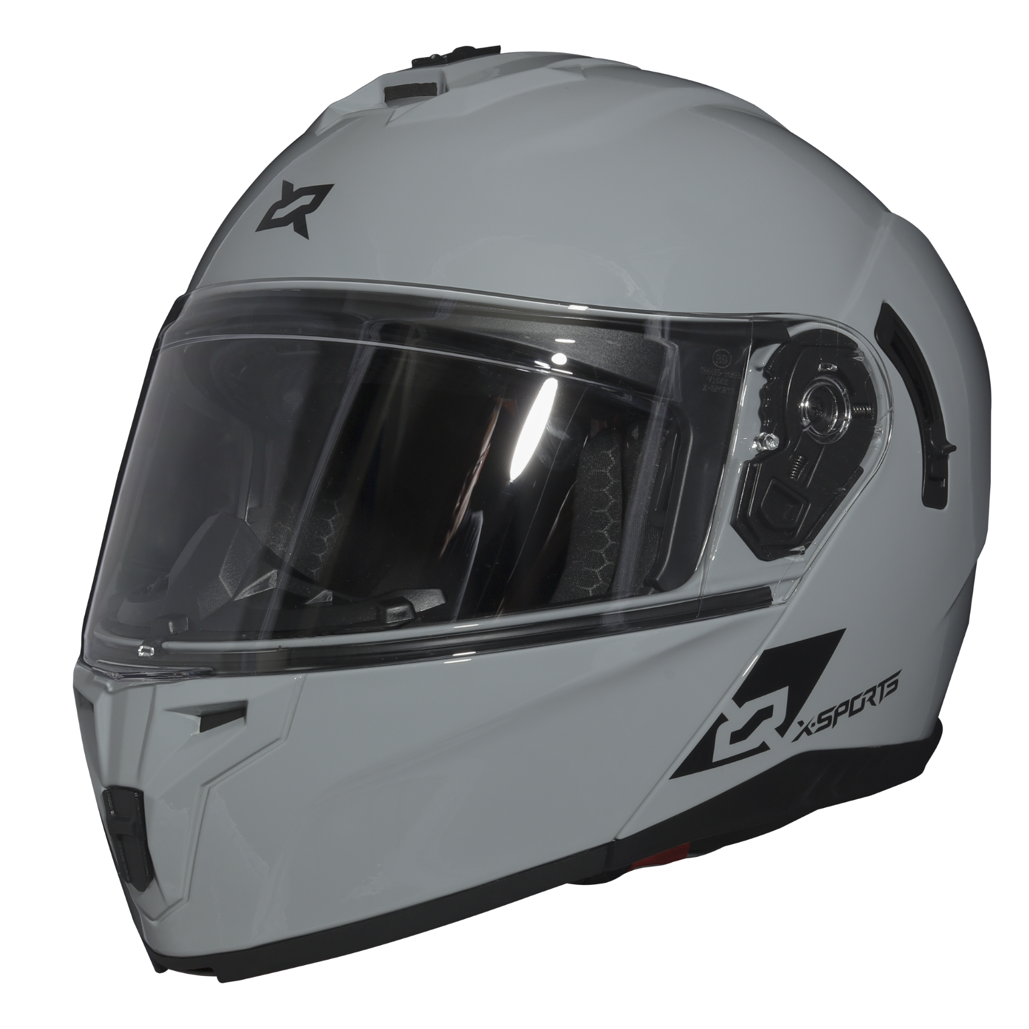 Casco Xsports 166 Gris Brillante