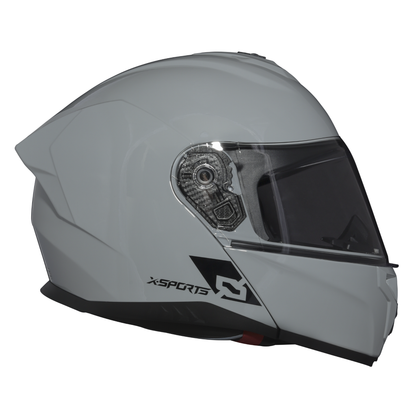 Casco Xsports 166 Gris Brillante