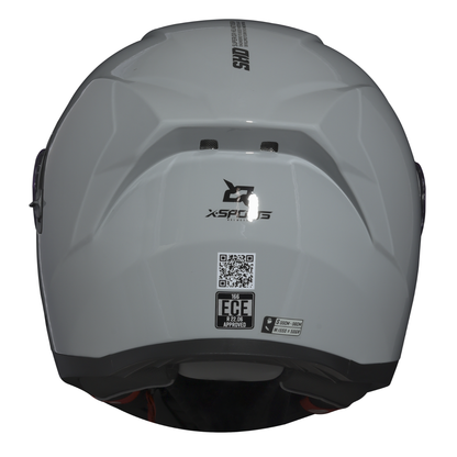 Casco Xsports 166 Gris Brillante