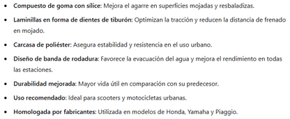 Especificaciones MICHELINCITYGRIP2