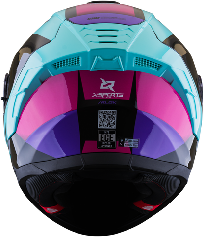 Casco XSPORTS M73 Arlok Rosa