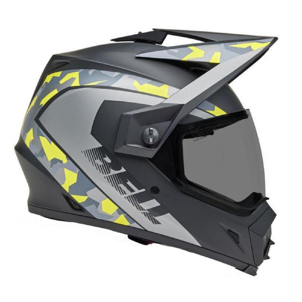 Casco BELL MX-9 Adventure Mips Camuflado Amarillo