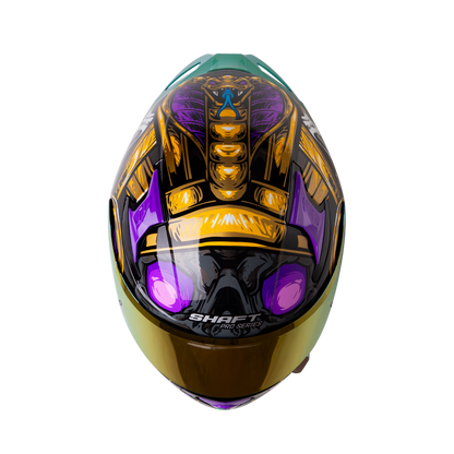 Casco SHAFT PRO SHPRO-612 DV EVO Faraon Morado
