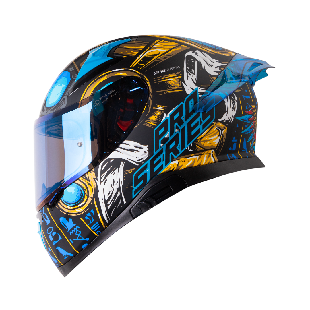 Casco SHAFT PRO SHPRO-612 DV EVO Faraon Azul