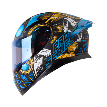 Casco SHAFT PRO SHPRO-612 DV EVO Faraon Azul