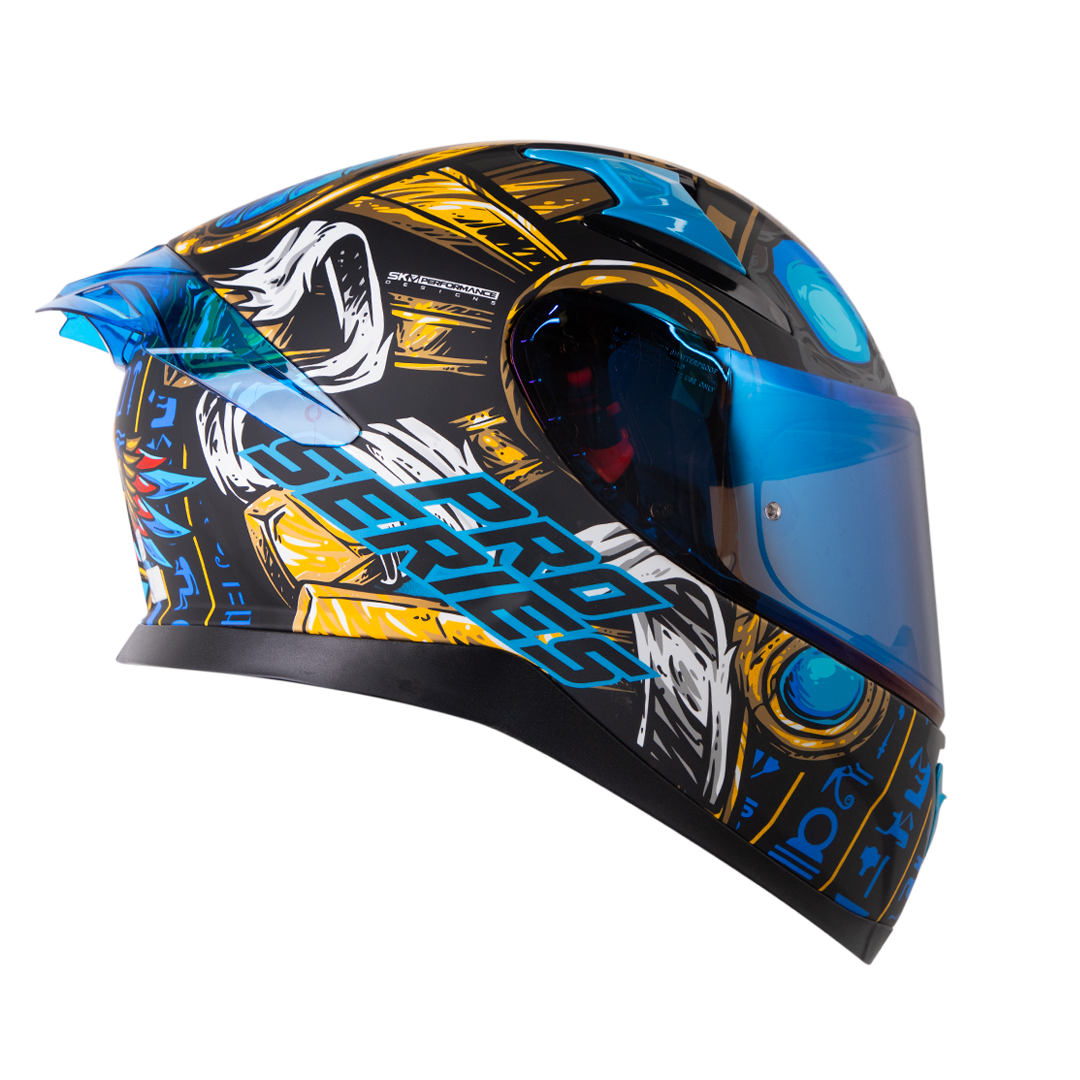 Casco SHAFT PRO SHPRO-612 DV EVO Faraon Azul