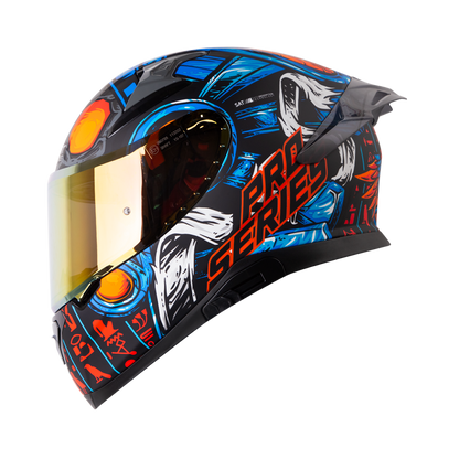Casco SHAFT PRO SHPRO-612 DV EVO Faraon Naranja