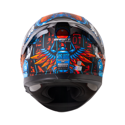 Casco SHAFT PRO SHPRO-612 DV EVO Faraon Naranja
