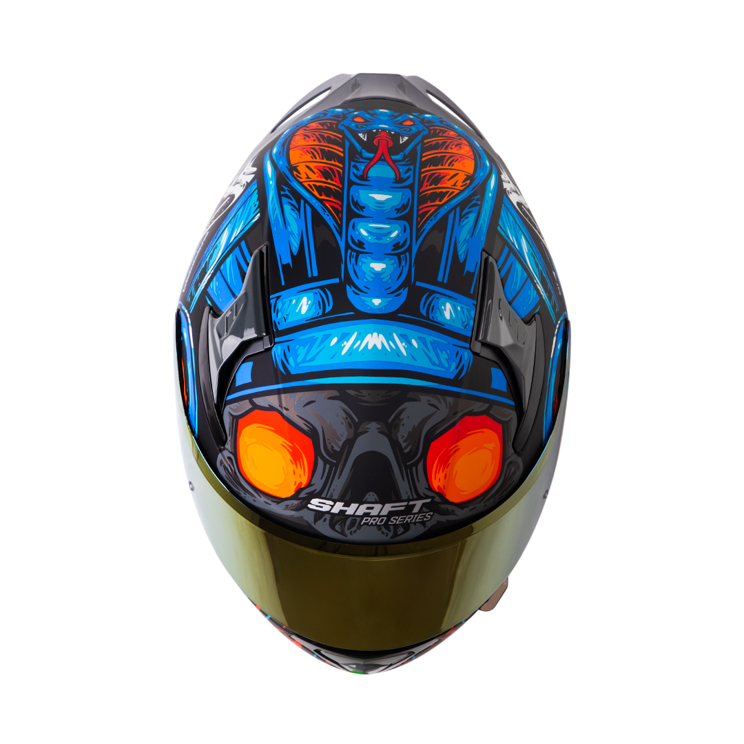 Casco SHAFT PRO SHPRO-612 DV EVO Faraon Naranja