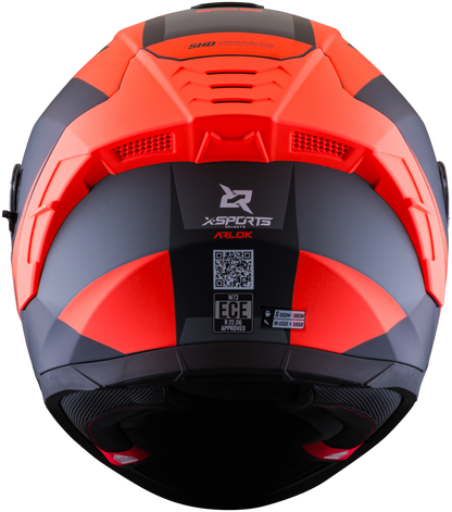Casco XSPORTS M73 Arlok Rojo