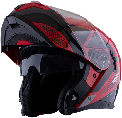 Casco XSPORTS 166 Toursafe Rojo Brillante