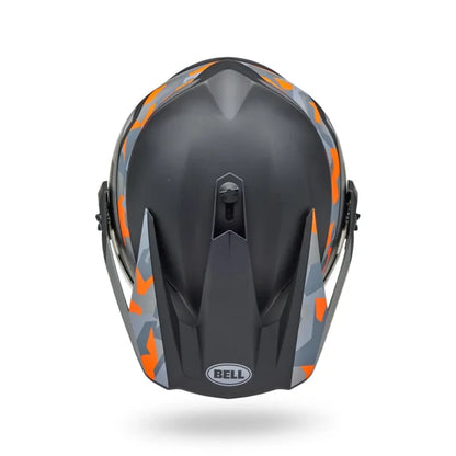 Casco BELL MX-9 Adventure Mips Gris Naranja (M)