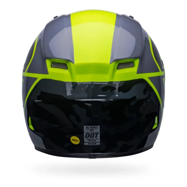 Casco BELL QUALIFIER MIPS Blitz Negro Amarillo