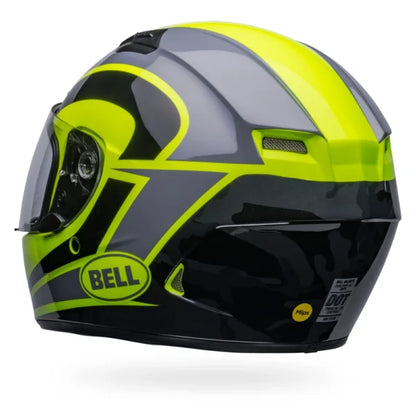 Casco BELL QUALIFIER MIPS Blitz Negro Amarillo