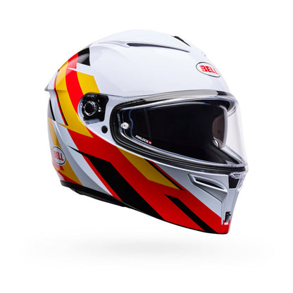 Casco BELL Lithium Nova Blanco Rojo