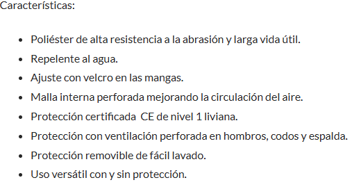 caracteristicas apcasual