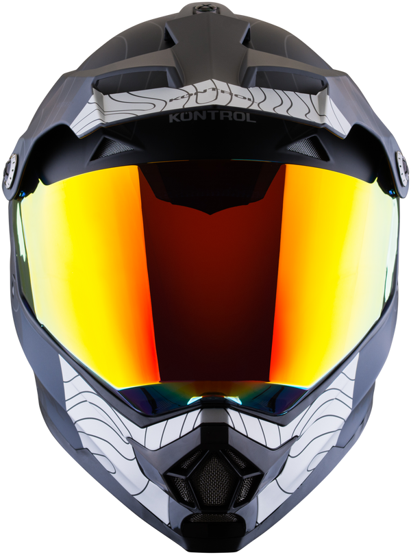 Casco KONTROL 819-6 Desert Negro Azul