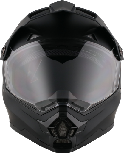 Casco KONTROL 819-6 Negro Mate, vista frontal