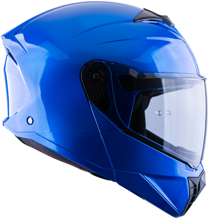 Casco KONTROL TROOPER, azul, vista del costado opuesto