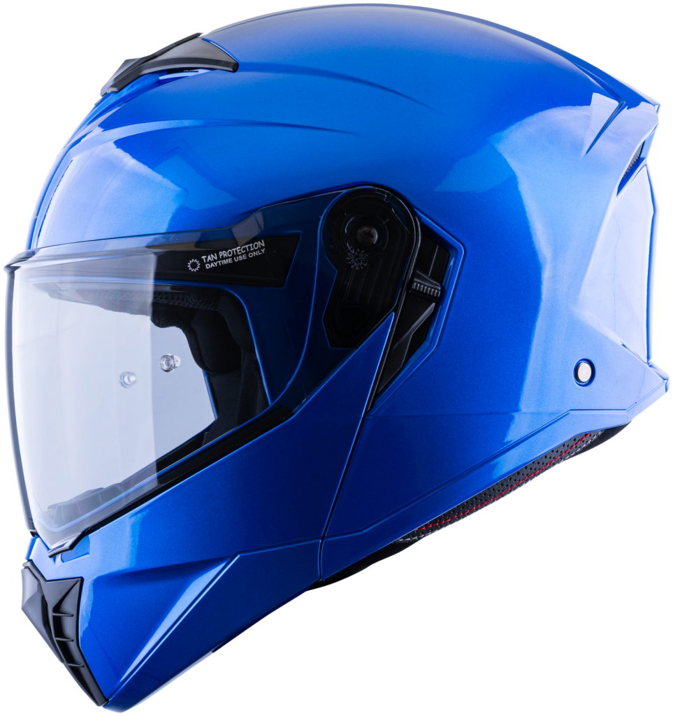 Casco KONTROL TROOPER, azul, vista lateral