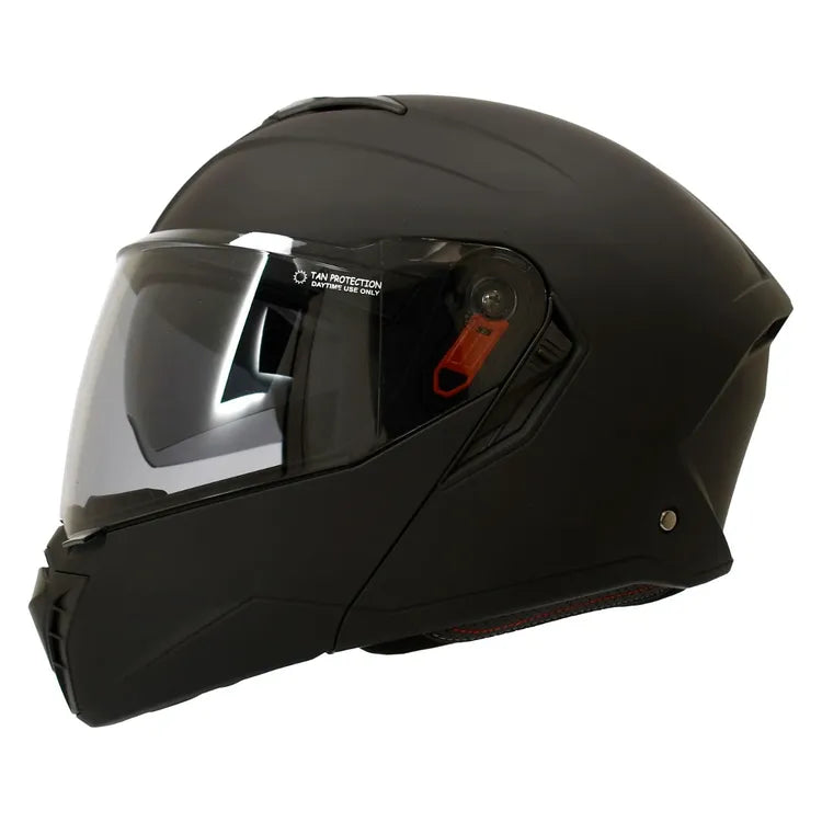 Casco KONTROL TROOPER, negro, vista lateral
