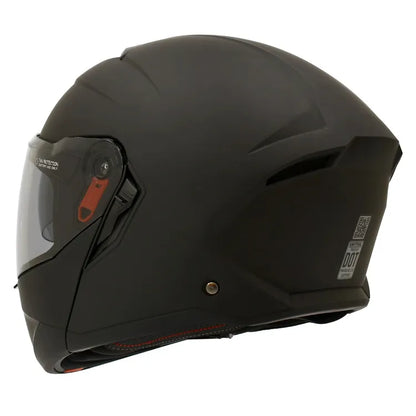 Casco KONTROL TROOPER, negro, vista posterior en ángulo