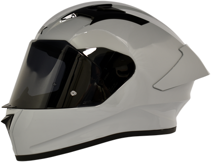 Casco SMK Stellar Gris, vista lateral