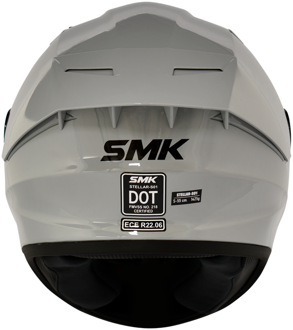 Casco SMK Stellar Gris