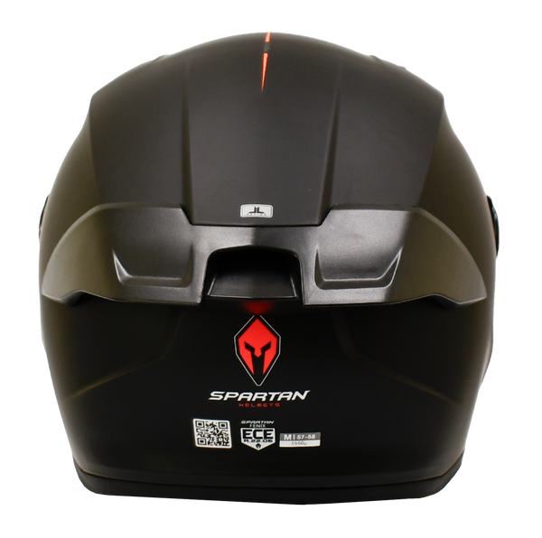 Casco SPARTAN Fenix Negro Mate
