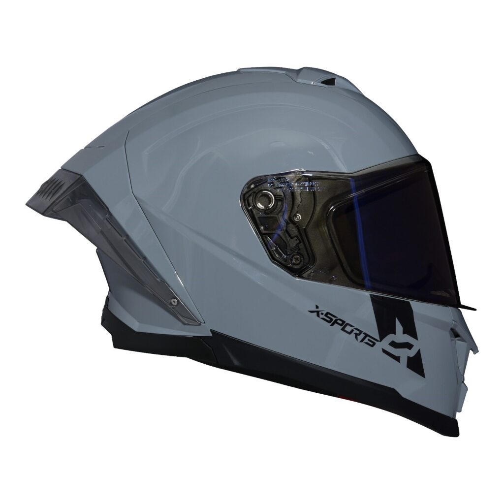 Casco Xsports X-162 Gris Brillante