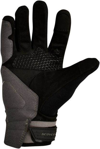 Guante SCOYCO MC192 Impermeable, detalle de la palma