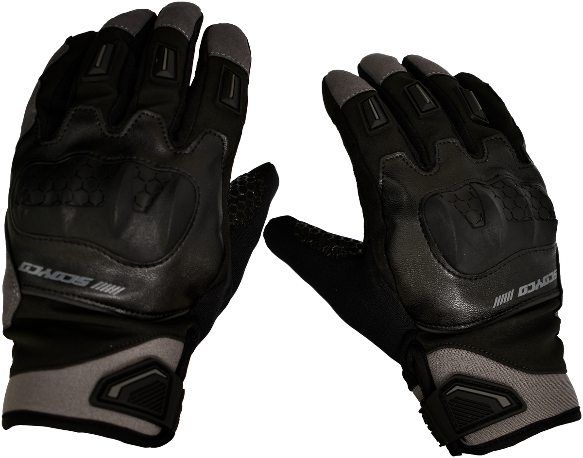 Guante SCOYCO MC192 Impermeable, par de guantes, vista del dorso