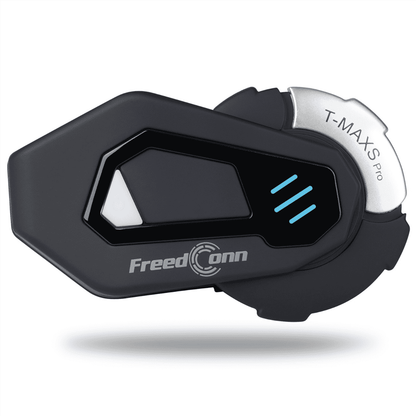 Intercomunicador FreedConn T-Max Pro para casco de moto, vista frontal