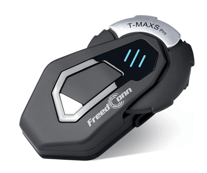 Intercomunicador FreedConn T-Max Pro para casco de moto, vista lateral