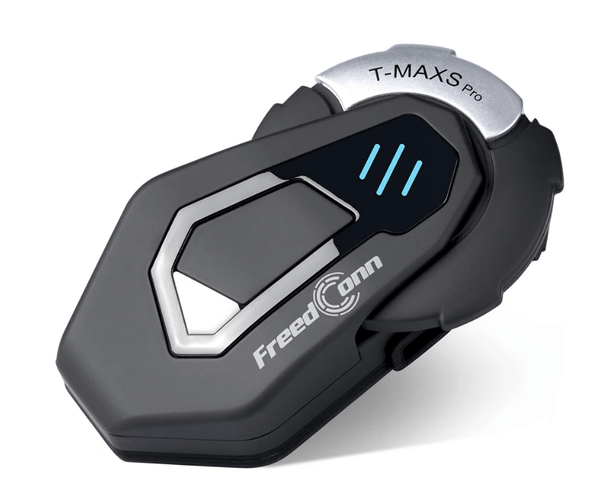 Intercomunicador FreedConn T-Max Pro para casco de moto, vista lateral