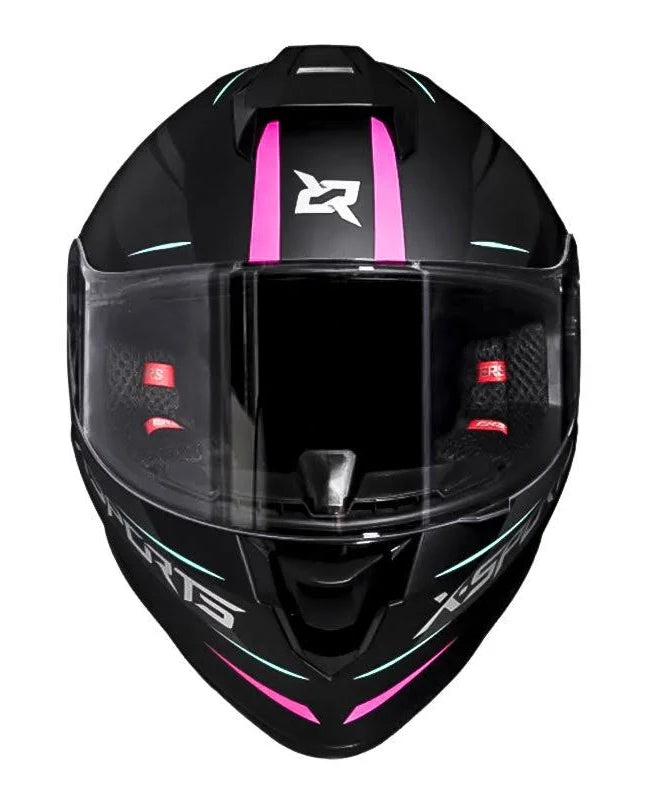 Casco  Xsports V151 Koszmik Negro Rosado